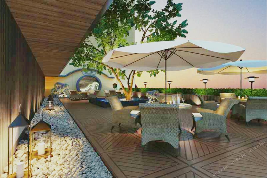 Fuxin Garden Hotel Yan'an Bagian luar foto